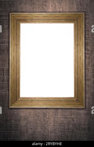 Vecchia cornice immagine Foto Stock