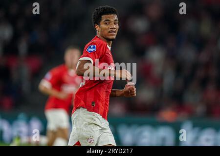 Eindhoven, Paesi Bassi. 30 settembre 2023. EINDHOVEN, PAESI BASSI - SETTEMBRE 30: Malik Tillman del PSV durante l'Eredivisie match olandese tra PSV e FC Volendam al Philips Stadion il 30 settembre 2023 a Eindhoven, Paesi Bassi. (Foto di Joris Verwijst/Orange Pictures) credito: Orange Pics BV/Alamy Live News Foto Stock