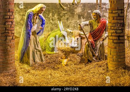 Presepe di Natale Foto Stock