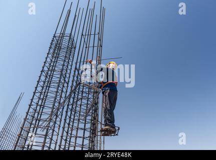 Raccordi a maglia Foto Stock