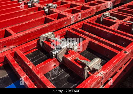 Struttura in metallo Foto Stock