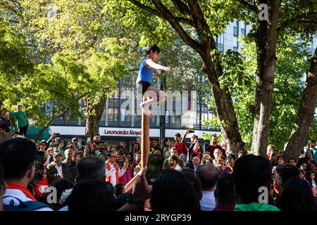 Fest des indischen Elefantengottes Ganesh Chaturthi auf der Kö NUR für REDAKTIONELLE VERWENDUNG *** Festival del dio elefante indiano Ganesh Chaturthi sul Kö PER USO ESCLUSIVAMENTE EDITORIALE. Credito: Imago/Alamy Live News Foto Stock