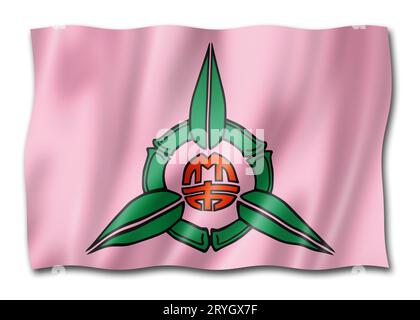 Bandiera di Hsinchu, Cina Foto Stock