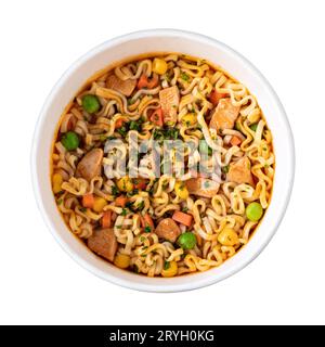 Tagliatelle istanti Foto Stock