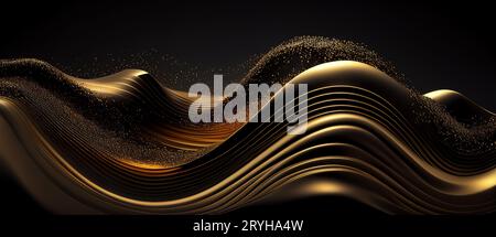 3D sfondo astratto Foto Stock