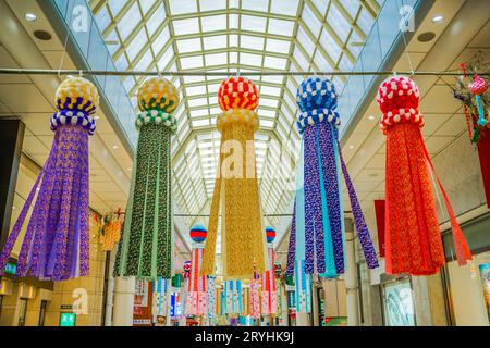 Ornamento Sendai Tanabata Festival Foto Stock