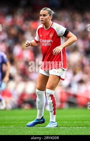 Londra domenica 1 ottobre 2023. Alessia Russo (23 Arsenal) durante il Barclays fa Women's Super League match tra Arsenal e Liverpool all'Emirates Stadium di Londra domenica 1 ottobre 2023. (Foto: Kevin Hodgson | mi News) crediti: MI News & Sport /Alamy Live News Foto Stock