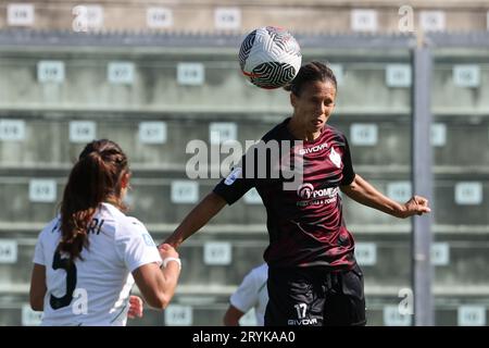 Sassuolo, Italia. 1 ottobre 2023. A. Marin actio durante US Sassuolo vs Pomigliano Women, Italian football serie A Women Match a Sassuolo, Italia, 01 ottobre 2023 Credit: Independent Photo Agency/Alamy Live News Foto Stock