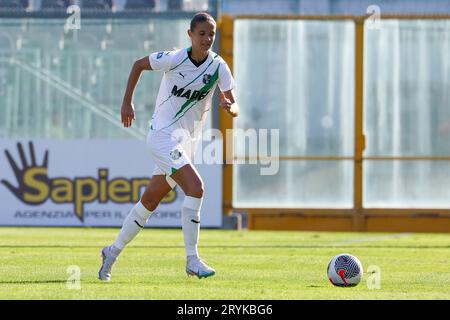 Sassuolo, Italia. 1 ottobre 2023. Gram Pleidrup (US Sassuolo). Durante US Sassuolo vs Pomigliano Women, partita di calcio di serie A femminile a Sassuolo, Italia, 01 ottobre 2023 crediti: Agenzia fotografica indipendente/Alamy Live News Foto Stock