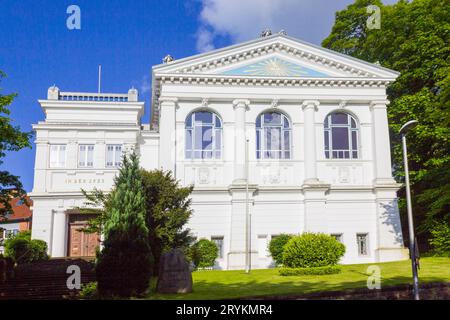 Storica sala della massoneria a Flensburg Foto Stock