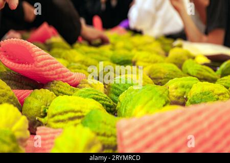 Etrogs Foto Stock