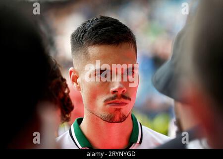 Bochum, Deutschland. 30 settembre 2023. Fussball; Spieltag 06; 1. Bundesliga; Saison 20223/2024; VfL Bochum gegen Borussia Moenchengladbach am 30.09.2023 a Bochum. UBz: 08 Julian Weigl, Borussia Moenchengladbach. Credito: dpa/Alamy Live News Foto Stock