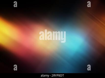 Sfocatura dello sfondo, magia fluida Foto Stock