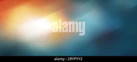 Sfocatura dello sfondo, magia fluida Foto Stock