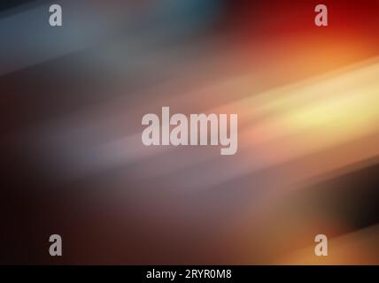 Sfocatura dello sfondo, magia fluida Foto Stock