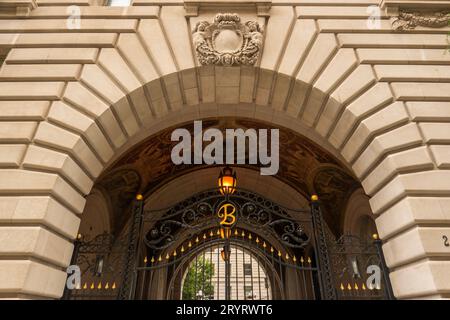 I condomini di lusso Belnord nell'Upper West Side di Manhattan NYC Foto Stock