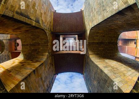 Robusti supporti per ponti Foto Stock