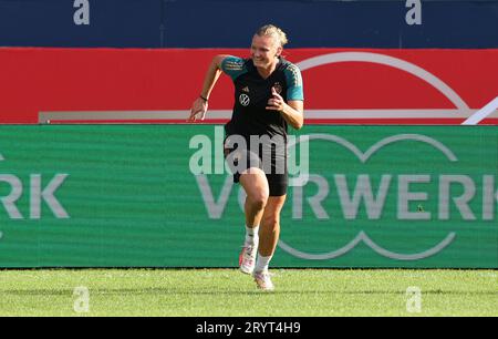 Firo: 09/25/2023, calcio, calcio, donne, calcio femminile DFB nazionale femminile Germania, UEFA Women's Nations League, allenamento, Alexandra POPP Foto Stock