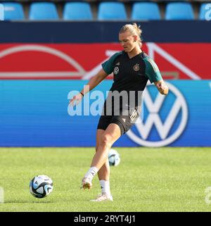 Firo: 09/25/2023, calcio, calcio, donne, calcio femminile DFB nazionale femminile Germania, UEFA Women's Nations League, allenamento, Alexandra POPP Foto Stock