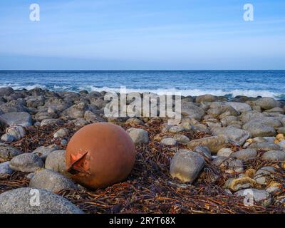 Paesaggio vicino a Mefjordvaer. L'isola Senja durante l'inverno nel nord della Norvegia. Europa, Norvegia, Senja, marzo Foto Stock