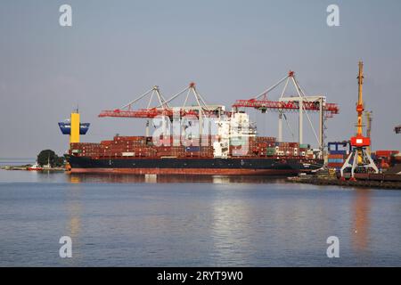 Porto di Mare di Odessa. L'Ucraina Foto Stock
