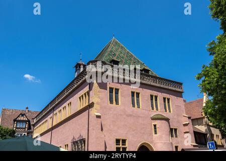 Koifhus a Colmar Foto Stock