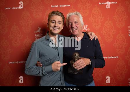 TILBURG - Tom Peters vince il "Dutch Master Award 2023" durante la presentazione dei Buma Awards al Poppodium 013. ANP LEVIN DEN BOER paesi bassi fuori - belgio fuori Foto Stock