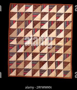 Pa. Olandese, stile Amish, trapunte tradizionali della contea di Lancaster. Foto Stock