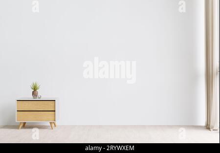 Grande design Living room.interior bianco Foto Stock