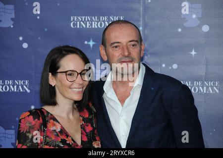 2 ottobre 2023, Nizza apertura del Festival de Nice CINEROMAN Film Festival 2023. FAMA © Fausto Marci Foto Stock