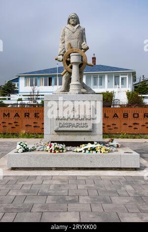 Memoriale per i marinai scomparsi a St. Pierre, Francia Foto Stock