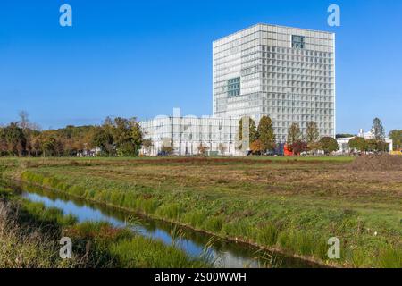 Utrecht, Paesi Bassi, 26 ottobre 2024. Edificio RIVM. L'Istituto Nazionale per la salute pubblica e l'ambiente è un istituto di conoscenza e ricerca Foto Stock