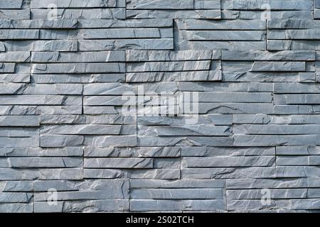 sfondo grigio ruvido a mattoni grunge Foto Stock