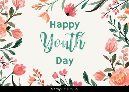 Ringrazio modello di scheda Illustrazione Vettoriale