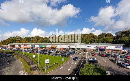 Congleton Retail Park Foto Stock