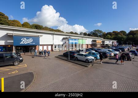 Congleton Retail Park Foto Stock