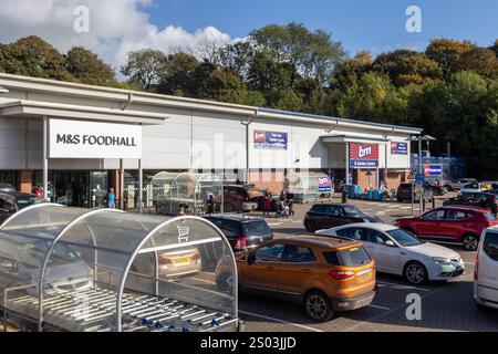 Congleton Retail Park Foto Stock