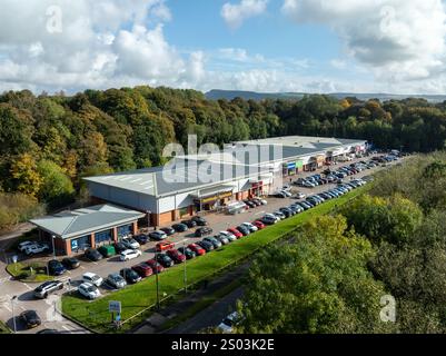 Congleton Retail Park Foto Stock