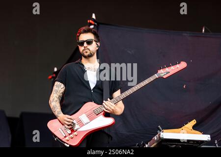 Milano 16 giugno 2024 Nothing but Thieves at i-Days 2024 Ippodromo Snai la Maura Milano © Roberto Finizio / Alamy Foto Stock