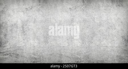 Sfondo grigio per pareti in cemento testurizzato. Sfondo in calcestruzzo bianco astratto. Struttura in cemento bianco per pareti per lavori di design o di sfondo. Calcestruzzo Foto Stock