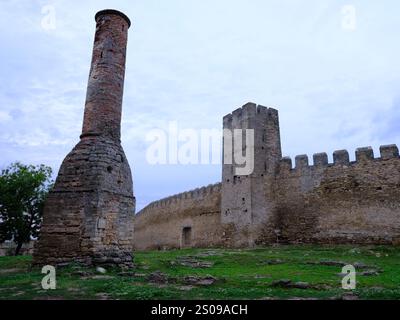 Odesa, Oblast' di Odesa, Ucraina. 17 settembre 2022. Vedute panoramiche della Cittadella di Akkerman a Bilhorod-Dnistrovskyi vicino a Odessa. Foto Stock