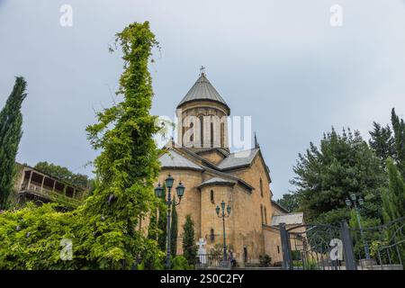 Tbilisi, Georgia - 06 settembre 2019: Veduta della Cattedrale Sioni della Dormizione, una cattedrale ortodossa georgiana situata a Tbilisi, la capitale di G Foto Stock