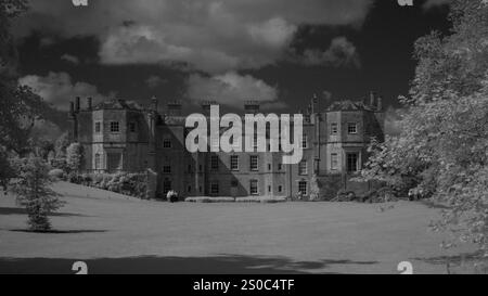 Romsey, Regno Unito - 15 maggio 2024: Vista dell'abbazia di Mottisfont, Hampshire Foto Stock