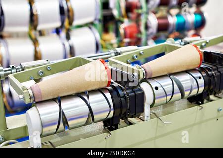 Riavvolgitore bobina-cono Foto Stock
