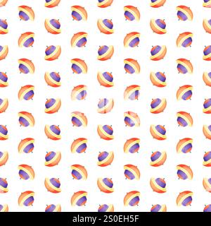 Bellissimo giocattolo, grande modello per qualsiasi scopo. Struttura acquerello. Illustrazione acquerello. Sfondo colorato. Sfondo di colore bianco. Arte astratta Foto Stock