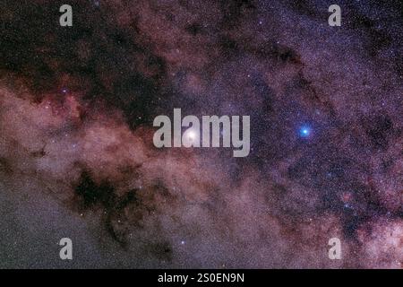 Alpha e Beta Centauri nella costellazione di Centaurus. Foto Stock