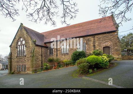 Parkgate & Neston United Reformed Church on Moorside Ln, Neston Wirral Foto Stock