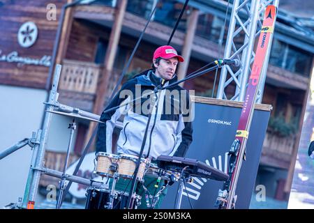Bormio, Italia. 28 dicembre 2024. Ivan Origone durante AUDI FIS Ski World Cup - Downhill - uomini, gara di sci alpino a Bormio, Italia, dicembre 28 2024 crediti: Agenzia fotografica indipendente/Alamy Live News Foto Stock