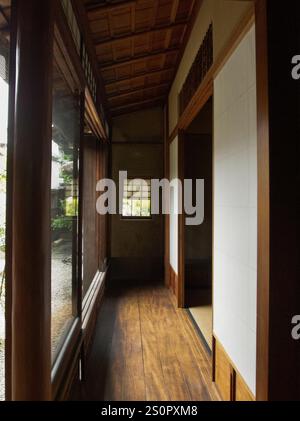 Kyutei Omuro 旧邸御室. Kyoto. L'Omuro Residence è una storica casa tradizionale giapponese. Foto Stock