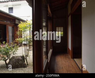 Kyutei Omuro 旧邸御室. Kyoto. L'Omuro Residence è una storica casa tradizionale giapponese. Foto Stock